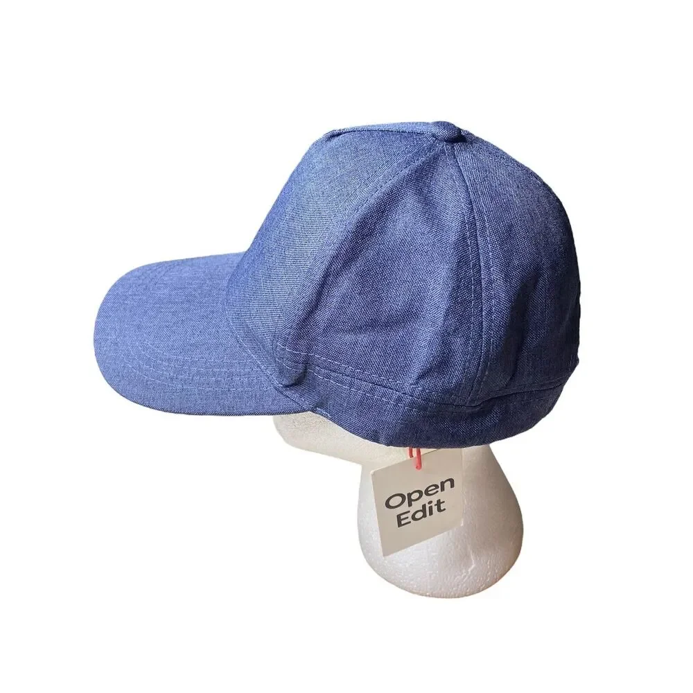 Open Edit Navy Blue Baseball Cap One Size Womens NWT Brand New